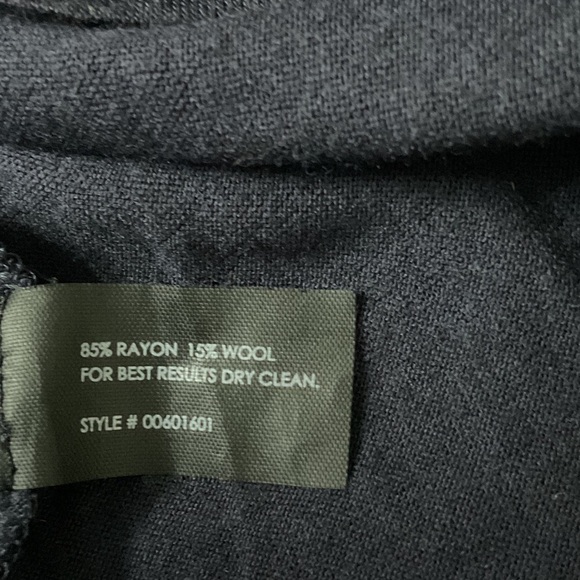 Club Monaco Midnight Blue Drape Blouse - Picture 7 of 7